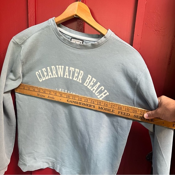 Clearwater Beach Crewneck! The shark tee! Amazing quality and feel! GC Size S - Picture 6 of 8